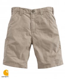 CANVAS WORK SHORT (TAN)