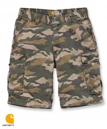 RUGGED CARGO CAMO SHORT (KHAKI CAMO)