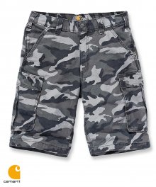 RUGGED CARGO CAMO SHORT (GRAY CAMO)