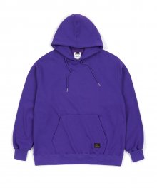 BLANK HEAVY SWEAT OVERSIZED HOODIE VIOLET