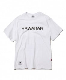 2018 HAWAII PRINT T-SHIRTS (WHITE) [GTS050G23WH]