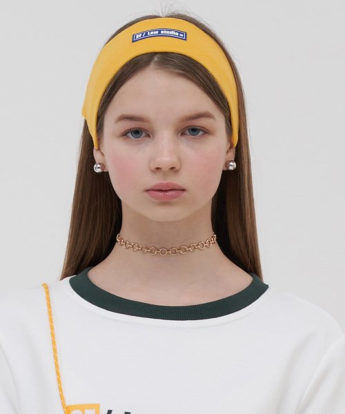 투에프로우(2FLOW) 2F LOW HAIRBAND_yellow - 29,000 | 무신사 스토어