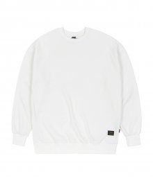 BLANK HEAVY SWEAT OVERSIZED CREWNECK IVORY