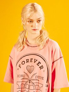 FOREVERYOUNG STAMP T SHIRT_PINK (EEOG2RSR04W)