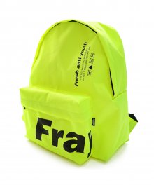 [Fresh anti youth] Fray Daypack - Neon Green