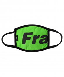 Fray Logo Mask - Neon Green