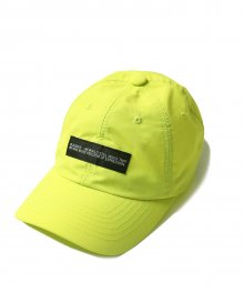 SLOGAN BALL CAP neon