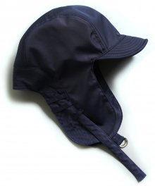 [unisex]S/S SATIN TROOPER HAT NAVY