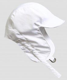 [unisex]S/S SATIN TROOPER HAT WHITE