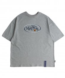 Circle Logo T Shirts_Grey