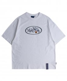 Circle Logo T Shirts_White