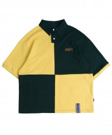 Quarter Block Half Polo_Green