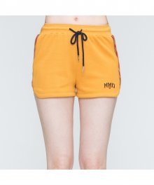 Band Line Shorts_Mustard