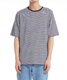 Uni Basic Round Neck Stripe T-Shirts_NV (PWOG2RSLA4U0B7)