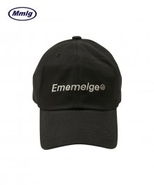 [Mmlg] EMEMELGE BALL CAP (CHARCOAL)