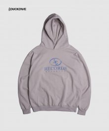 RECORD HOODIE_COOL GRAY
