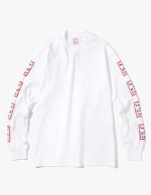 ARM FRAME L/S TEE - WHITE