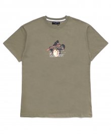 THE DRINK TAKES YOU T-SHIRT - OLIVE GREEN