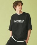 커버낫(COVERNAT) 어센틱 로고 티셔츠 블랙