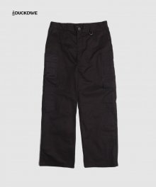 UTILITY POCKET CARGO PANTS_BLACK