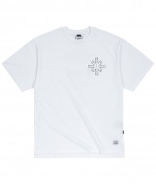 DESTROYER OVERSIZED T-SHIRTS WHITE