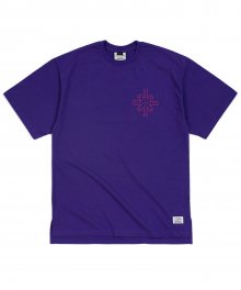 DESTROYER OVERSIZED T-SHIRTS VIOLET