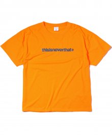 Cracked T-Logo Tee Neon Orange