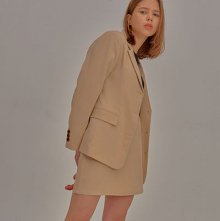 Simple Two Piece Jacket_Beige