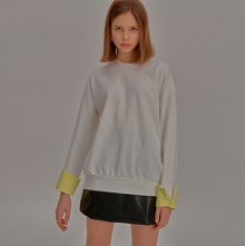 Multi Color Sweat Shirt_White