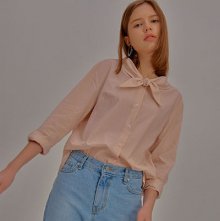 Sharp Collar Blouse_Pink