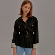 Square Pocket Jacket_Black