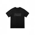 에프씨엠엠(FCMM) 리니어 로고 티셔츠 - 블랙