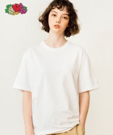 [Asian fit] 210g WAPPEN T-SHIRTS WHITE