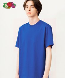 [Asian fit] 210g WAPPEN T-SHIRTS ROYAL BLUE
