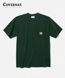 S/S 08 EMBROIDERY POCKET TEE GREEN