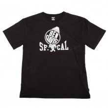 오리지널 SF.CAL 프린트 티셔츠 블랙