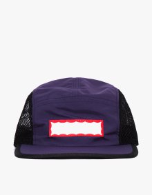 Nylon Mesh Camp Cap - Purple