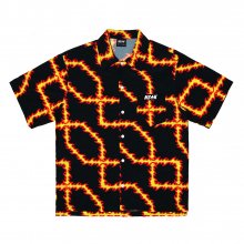 FLAME LINE SHIRTS (BLK)