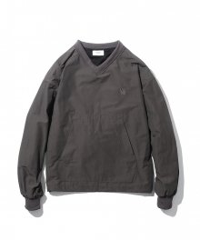 Roslin Warm Up Pullover Shirt Charcoal