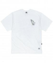 JESUS OVERSIZED T-SHIRTS WHITE