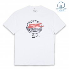 DV.LOT.513 B.G GRAPHIC TEE -WHITE-