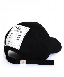 [unisex]183; LABEL BLACK BALL CAP