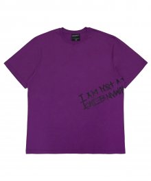 BANDED T-SHIRT - PURPLE