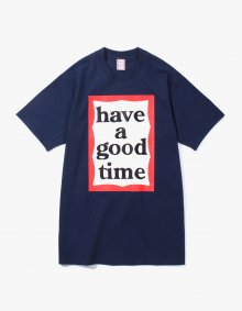BIG FRAME S/S TEE - NAVY [HAVE A GOOD TIME 18 S/S]