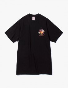 FIRE WORK S/S TEE - BLACK [HAVE A GOOD TIME 18 S/S]