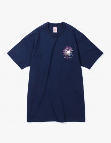 FIRE WORK S/S TEE - NAVY [HAVE A GOOD TIME 18 S/S]
