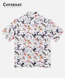 S/S ALOHA SHIRTS WHITE