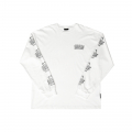 Grape Gummy Multi-Logo Longsleeve_White