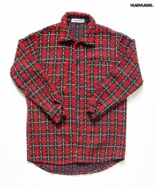 [18SC]Tweed Shirt Red