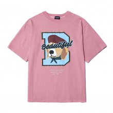 [컬렉션 라인]B 피날레 1/2 티셔츠 핑크
